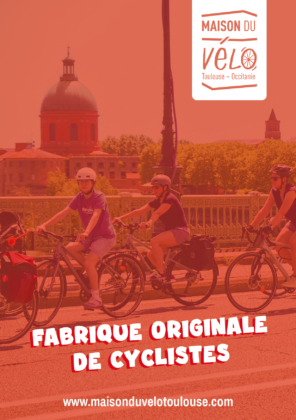 Maison du Vélo à Toulouse, fabrique originale de cyclistes